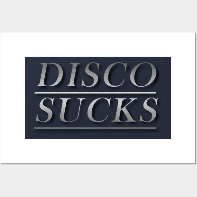 DISCO SUCKS! - DISCO DEMOLITION NIGHT Wall Art by ibrahimXx